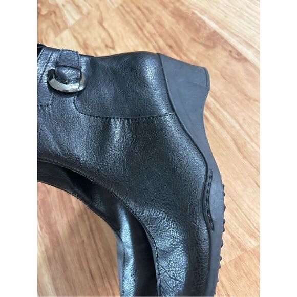 Aerosoles black booties heels size 6.5 - Picture 3 of 6